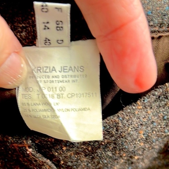 VTG Krizia,What a Find!These Pants are Absolutely Fun,Funky & Fabulous, Size 44 - Picture 13 of 14